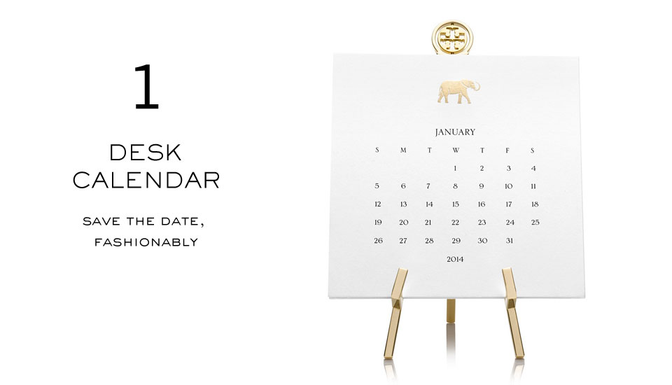 Tory Desk Calendar