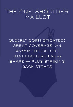 The One-Shoulder Maillot