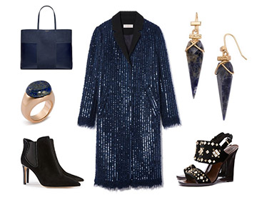 Editors’ Style Tip: Sequined Alpaca Coat, Two Ways