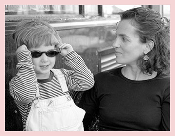 Mother’s Day: Jewelry Designer Emily Satloff & Son