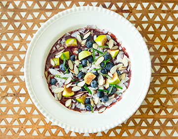 Inside Track: Blueberry & Fig Açaí Bowl Recipe