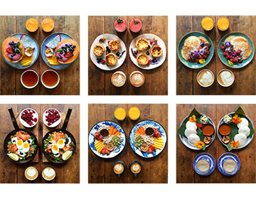 Entertaining Issue: Instagram Spotlight on Symmetry Breakfast