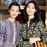 Looking Great: Models Emma Pei & Tian Yi