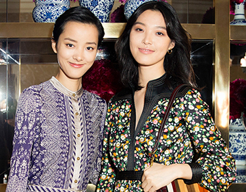 Looking Great: Models Emma Pei & Tian Yi