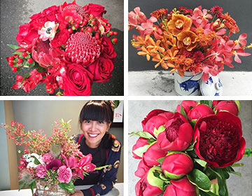 Lunar New Year: Florist Yi Lian Ng on Red Packets & Floral Arrangements