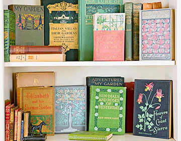 Garden Issue: Editors’ Tip, Rethink Your Bookshelf