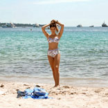 Summer Getaway: Actress Calu Rivero in Cannes