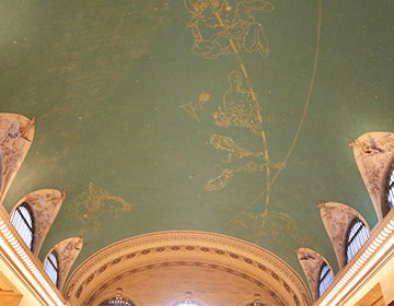 Spotlight On Grand Central Terminal S Celestial Ceiling