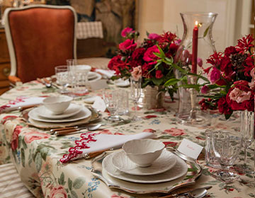 Holiday Issue: Interior Designer Charlotte Moss on Table Setting