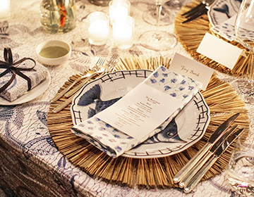 Entertaining on Location: An Intimate Dinner Party in Japan