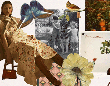 Editors’ Mood Board: A Collage That Pays Tribute to a Crafty Collection