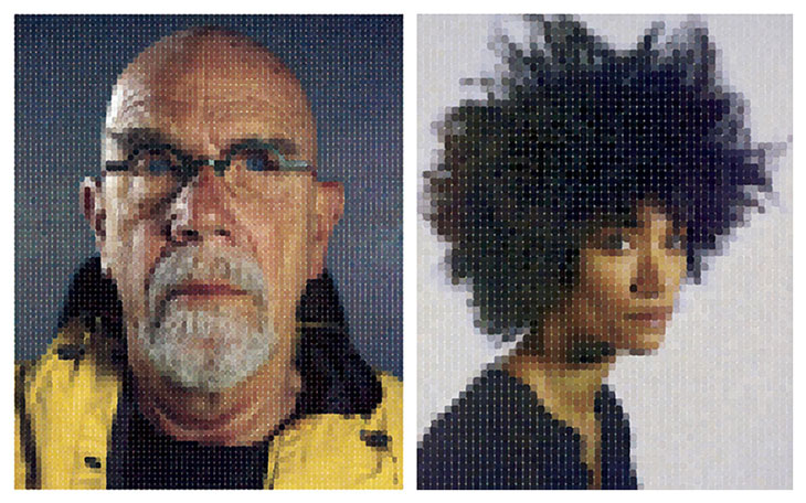 To Do: Chuck Close at Guild Hall