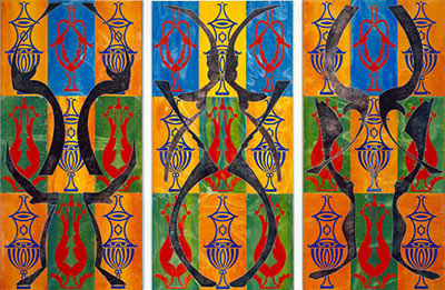 To Do: Philip Taaffe at the Gagosian