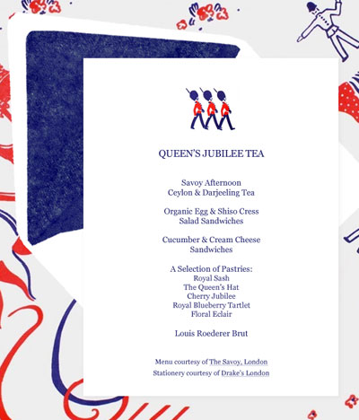 Tory Entertains: Queen’s Jubilee Tea