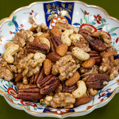 Tory Entertains: Mixed Spiced Nuts