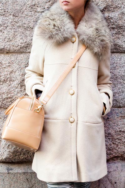 Style Tip: The Coat-Bag Balance