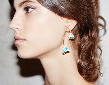 Spring/Summer 2016: Runway Exclusive, Flower Bud Earring